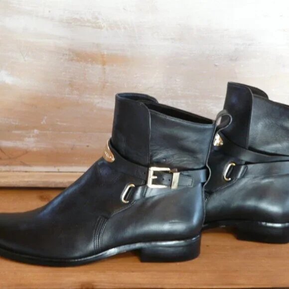 Michael Kors Leather Ankle Boots - Picture 7 of 9